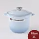 【LC 4件6折】Le Creuset 萬用窈窕鑄鐵鍋 18cm 2L 海岸藍 法國製