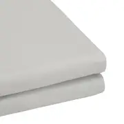Bambury Trufit Fitted Sheet (Silver) - King Single