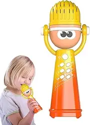 Toddler Microphone | Cute Handheld Karaoke Speaker - Early Childhood Developmental Activity, Educational Puzzle Game for Indoor Outdoor