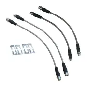 ATI EXTENDED BRAIDED BRAKE LINE KIT - FITS TOYOTA N70/N80 HILUX ABS