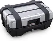 [Givi] 74374 Trekker Series TRK33N Motorcycle Rear Box Monokey Side Case 33L Silver