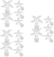 Beavorty 3sets Travel Perfume Bottles Leakproof Spray Bottle Stopper Small Perfume Spray Stopper Portable Atomizer with Embossed Design 5pcs*3