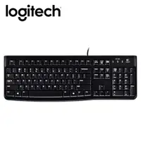 在飛比找ETMall東森購物網優惠-【logitech 羅技】K120 有線鍵盤