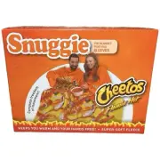 New Snuggie Cheetos Flamin' Hot The Blanket That Has Sleeves One Size Fits Most