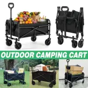 Portable Folding Outdoor Camping Trolley Durable Campervan Trolley Hiking Travel