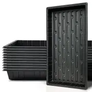 Heavy Duty Seed Starter Trays 10 Pack for Microgreens 72/128 Cells