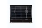 Bromic Semi Vertical Display Fridge - 1875mm - 4 Doors - Hinged