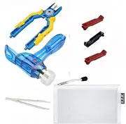 ENHANA Building Block Tools Kit - Separator Tool Set with 1 Multi-Functional Hammer, 1 Pliers, 1 Tweezers, 8 Brick Separators - STEM Educational Toy for Kids 6-12 Years