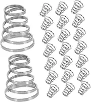 30Pcs Bike Wheel Skewer Springs Quick Release Axle Springs for Road and Mountain Bikes Durable and Easy to Install Reduces Vibration for