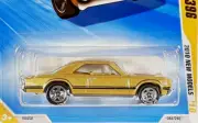 Hot Wheels Gold 1967 Chevelle BF-Goodrich Tire Variation 2010 New Model Walmart