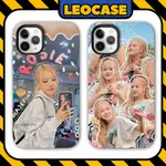 LEOCASE ROSE 黑色粉色 KPOP 高級矽膠 IPHONE 手機殼 Y2K 手機殼適用於 IPHONE 15