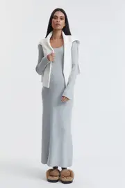 Valencia Dress (Misty Blue)