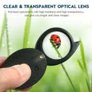 Double Mirror Magnifying Reading Magnifiers Seniors Small Travel