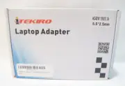 iTekiro Laptop Computer AC Adapter AC40W 19V/2.1A 5.5 2.5mm - New