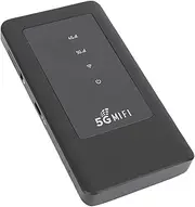 Sxhlseller 5G WiFi Hotspot, Unlocked USB WiFi Modem with SIM Card Slot, IP54 Portable Travel Router for Smartphone Tablet Laptop, Supports 2.77Gbps, 16 Device Connectivity