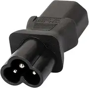 BaotyJie IEC 320 C13 to C6 Adapter, C6 to C13 Power Adapter,