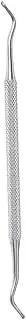 Mikinona Dual Cuticle Pusher Tool Portable Nail Cuticle Spoon Peeler Scraper for Family Use