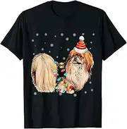 [VidiAmazing] Pekingese Wear Santa Hat Xmas Gifts Woman Christmas ds4972k