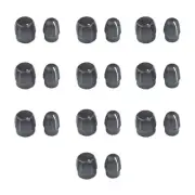 10Pcs Volume+Channel Selector Knob for HT1250 CP200 GP340 Handheld