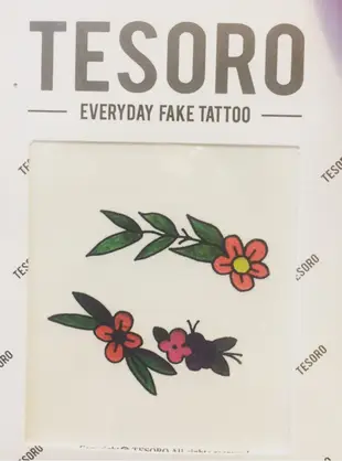 TESORO 韓國 刺青貼紙