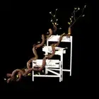 Long Simulated Tree Branches Artificial Fake Hanging Plants Garden