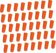 PLAFOPE 100Pcs Eyelash Glue Bottle Nozzle Tips Replacement Glue Heads for Lash Glue Bottles Beauty Salon Supplies Essential Eyelash Extension Tool Prevent Clogging