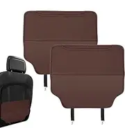Car Protector Seat Cover | Waterproof Back Seat Organizer - Automobile Anti-Kick Pad, Wear-Resistant Vehicle Supplies for Children, Family and Friends