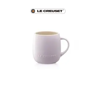 LE CREUSET瓷器蛋蛋馬克杯/ 柔粉紫