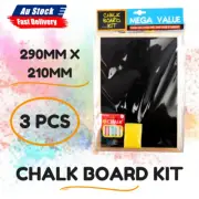 Blackboard Wooden Frame w Chalk Duster Chalkboard Sign Chalk Board Cafe School