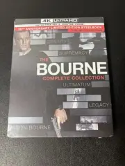 Jason Bourne complete collection 4k movie steelbook 20th anniversary 5 film