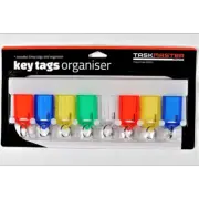 Taskmaster Key Tag Organiser - 8 Pack