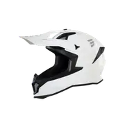 Lite Solid White Glossy 2.0 Offroad Helmet