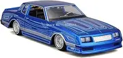 Die-cast 1:24 1986 for Chevrolet Monte Carlo SS Classic Car Simulation Alloy Car Model Static Die-cast Miniature Vehicle Model Miniature Vehicle