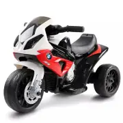 [EU Direct] ELJET Licensed S1000RR Kids Electric Ride-On Motorcycle - 12V Battery | Triple Wheels | LED Display | 2-Year