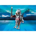 PLAYMOBIL 2015年 摩比 6821 鋼鐵 騎士 IRON KNIGHT 人偶 A135