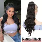 24" Long Drawstring Ponytail Pony Tail Clip In Hair Extension 100% Real Thick US