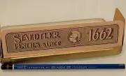 (12)J.S. Staedtler Mars-Lumograph 2886, H (11) & 4H (1)Pencil Unsharpened W Tin