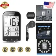 Bluetooth Cycling Computer with Speed & Cadence Sensors - 60 Hour Battery Life