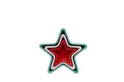 Salt & Pepper Kringle Nested Star Bowl 15cmx12cm Set of 3