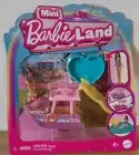 Mattel Mini BarbieLand Color Changing Dreamboat with 1.5" Barbie, Slide & Pool