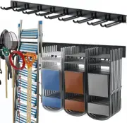 TORACK Tool Storage Rack, Heavy Duty Steel Garage Wall Mount Metal Rack