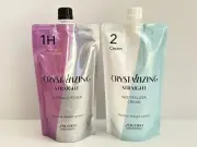 SHISEIDO Crystallizing Hair Straightener 1H 400g + 2CREAM 400g Rebonding Renewal