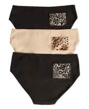 SKARLETT BLUE Women's Remix Hipster Panty, Pack of 3 OSFA