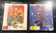 Spider-Man Into The Spider-verse & Once Upon A Time In Hollywood 4k HD Blu-Rays