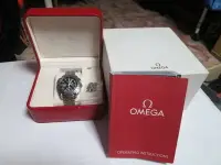 在飛比找Yahoo!奇摩拍賣優惠-OMEGA 歐米茄  超霸Speedmaster 雙追針 三