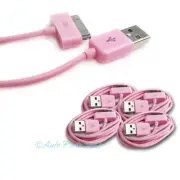 4X 3FT USB TO 30 PIN PINK CABLE DATA SYNC CHARGER SAMSUNG GALAXY TAB TABLET 7.0