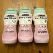 3 X Coppertone Pure and Simple Baby Sunscreen Lotion SPF 50 6 Fl Oz