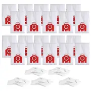 20Pack Replacement FJM 3D Efficiency Dust Bag for S200,S300,S600,S4 S6 Compact C2 C1 Serie Canister Vacuum Cleaner as shown