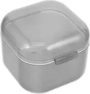 NULYLU Nail Polishing Head Cleaning Bowl Manicure Tools Reusable Cleaner Plastic Nail Tool Cleaner Case Soaking Tray