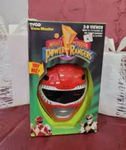 Sealed NEW MMPR 3D Power Rangers Red Ranger view-master Viewer & 3 Reels Boxed